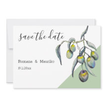 Azeitonas mágicas pintadas à mão