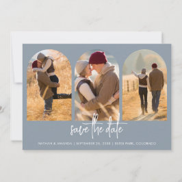 Reserve A Data Azul moderno