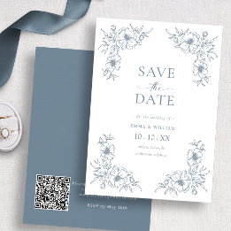 Reserve A Data Azul Vintage Salve a Data