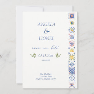 Reserve A Data Azulejos Simples Elegantes Costa Amalfi Itália Cas