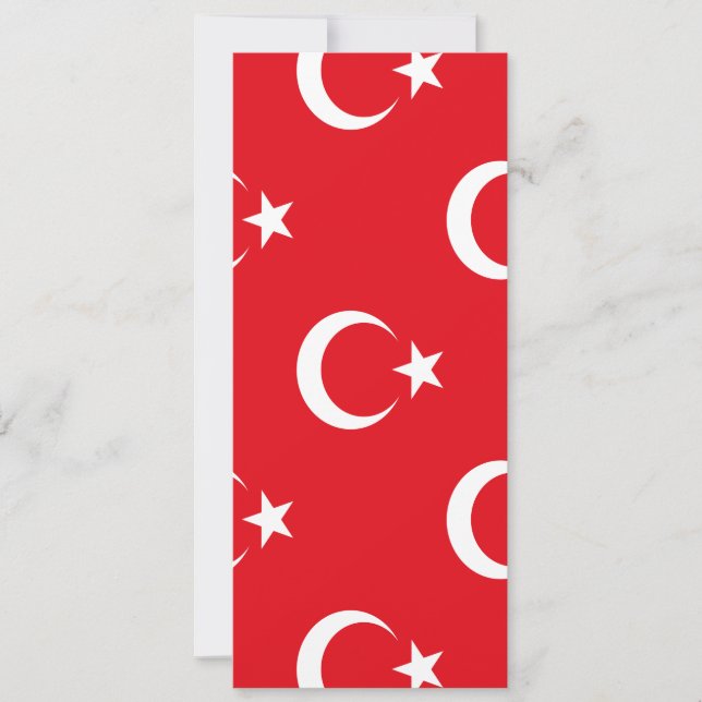 Reserve A Data Bandeira da Turquia (Frente)