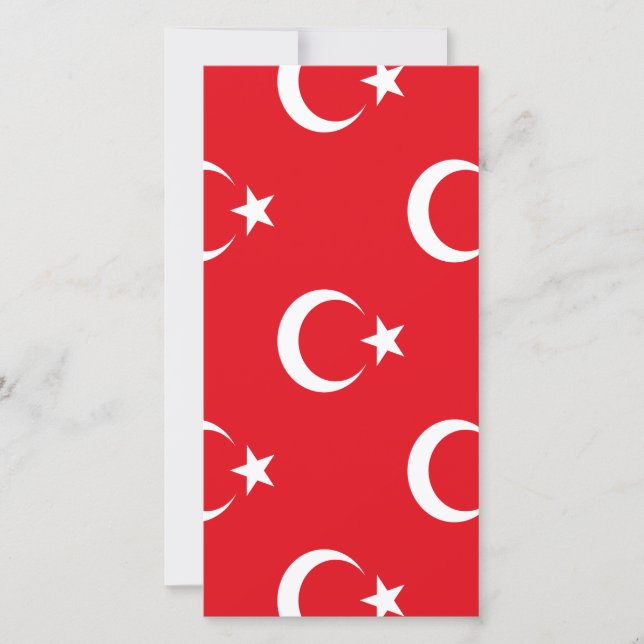 Reserve A Data Bandeira da Turquia (Frente)