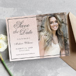 Reserve A Data Bat Mitzvah Salva A Rosa Da Fotografia Glitter Dou<br><div class="desc">Convite de Bat Mitzvah Salvar o Rosa do script de Data do Ombre Glitter Ombre azul com cartão com fotos cor-de-rosa.</div>