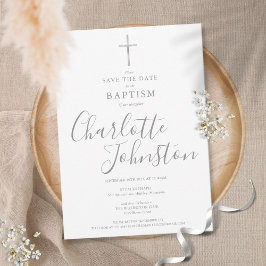 Reserve A Data Batismo Elegante Christening Silver Signature