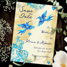 Beija-flor Barroco Ouro Elegância Casamento Mexica