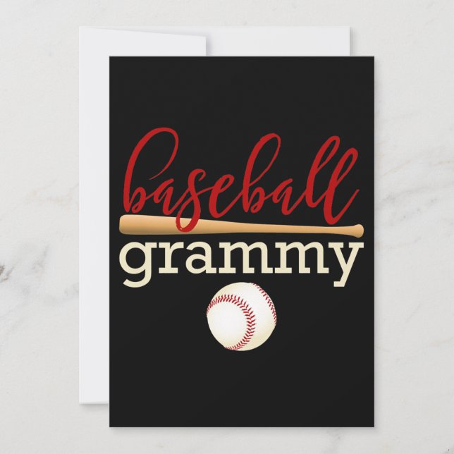 Reserve A Data Beisebol da Família Grammy Baseball (Frente)