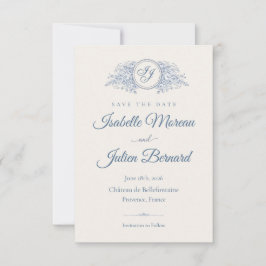 Reserve A Data Bellefontaine — Casamento Azul Francês Save the Da