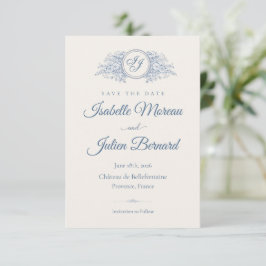 Reserve A Data Bellefontaine — Casamento Azul Francês Save the Da