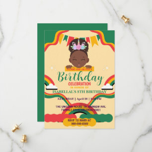 Reserve A Data Belo aniversário de meninas africanas afro-america