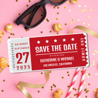 Bilhete de Filme Hollywood Casamento Único