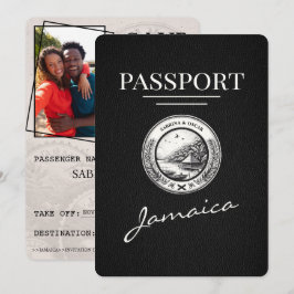 Reserve A Data Black Jamaica Passport Salvar a data