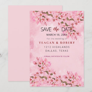 Reserve A Data Blossomas de Cereja Rosa