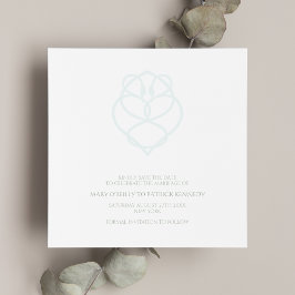 Reserve A Data Blue Irish Swan Love Knot Casamento Salve The Date