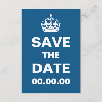 Reserve A Data Blue Keep Calm Salvar a data