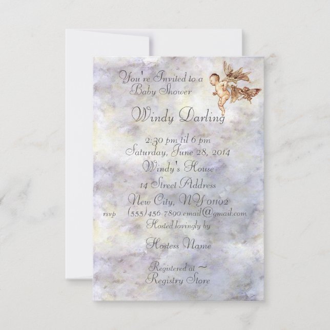 Reserve A Data Blue Peter Pan Baby Voa com FadasShower Invi (Frente)