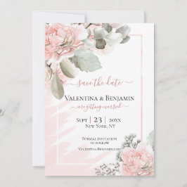 Reserve A Data Blush floral poeirento rosa boho chic casamento sa
