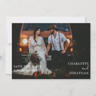 Reserve A Data Boêmia Botânica Simples - Foto de Terracotta Weddi