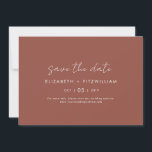 Reserve A Data Boho Abstrato | Mapeamento Horizontal de Rust<br><div class="desc">Boho Abstrato | Mapeamento Horizontal de Rust Casamento Salve o Cartão de Data</div>
