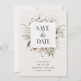 Reserve A Data Boho Casamento Salvar a Data