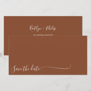 Reserve A Data Boho Earthy Botânica Elegante Ivory