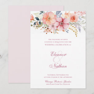 Reserve A Data Boho Floral Primavera Summer Wedding