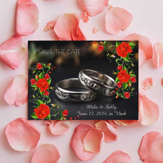 Reserve A Data Boho Flores Decorativas Vermelhas Casamento (boheme wedding, wedding plan, colours wedding, wildflower wedding, boho wedding, save the date rose)