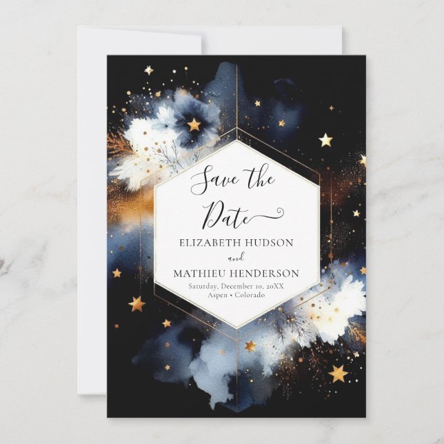 Reserve A Data Boho Lovely Celestial Wedding (Frente)