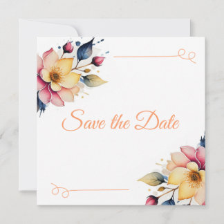 Reserve A Data Boho Peachy Floral