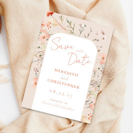 Reserve A Data Boho Wildflower Wedding