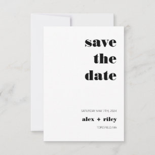 Reserve A Data Bold Flat Save 3,5" x 5" (Salvar plano de 3,5")