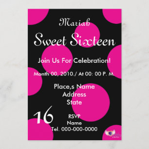 Reserve A Data Bolinhas Paradise Sweet Sessenta - Personalizar