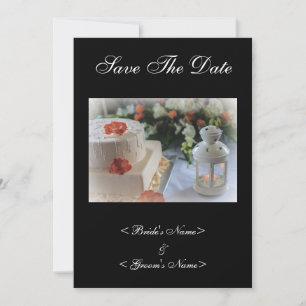 Reserve A Data Bolo de Casamento e Lanterna