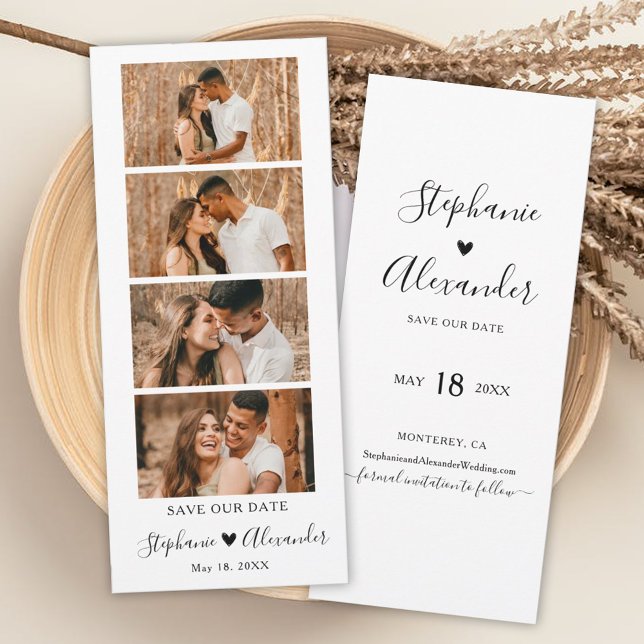 Reserve A Data Bookmark de Foto Casamento Salvar Data (Criador carregado)