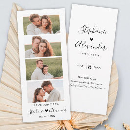 Reserve A Data Bookmark de Foto Casamento Salvar Data
