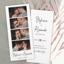 Bookmark de Foto de Script Casamento Salva a Data