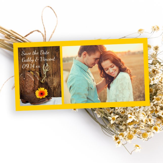 Reserve A Data Boots Daisy Horse Bit Casamento Salve Data (Criador carregado)