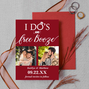 Reserve A Data Booze Livre Casamento Moderno Salve a Data