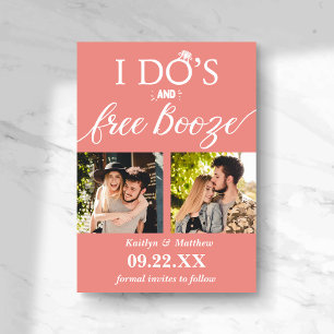 Reserve A Data Booze Livre Casamento Moderno Salve a Data