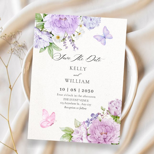 Reserve A Data Borboletas de casamento de floração floral (Criador carregado)