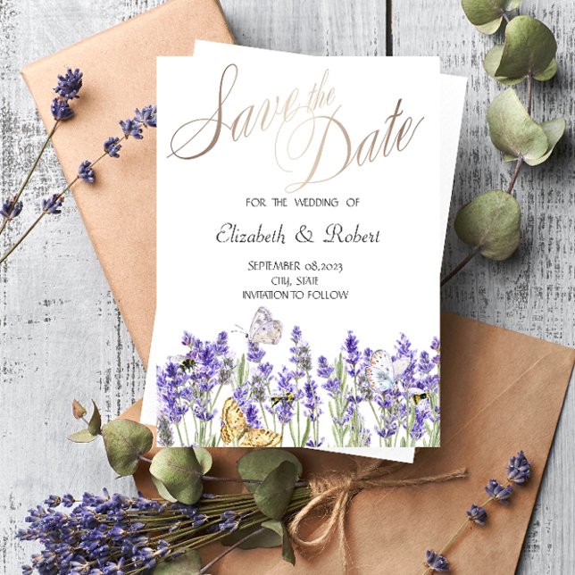 Reserve A Data Borboletas de Lavanda Botânica (Criador carregado)