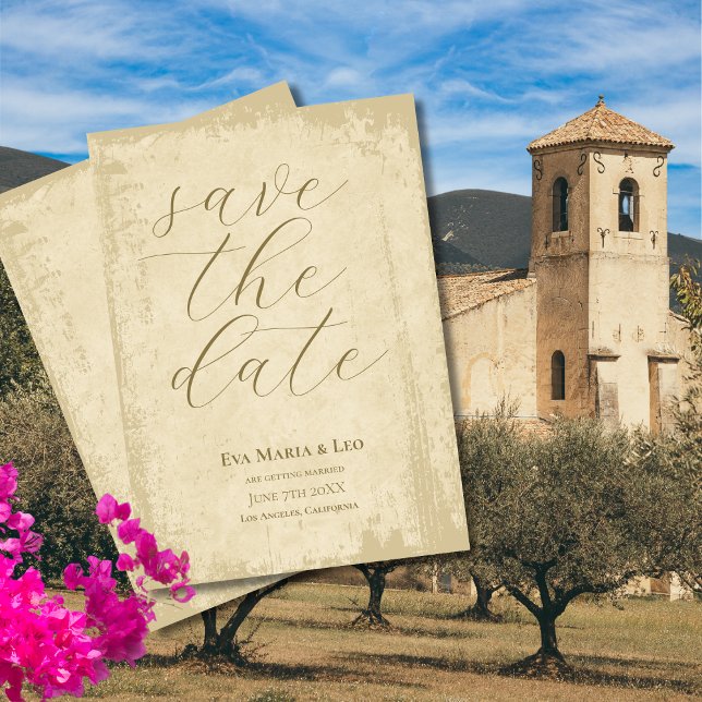 Reserve A Data Borda de Grunge Esbranquiçada Elegante Salve a Dat (Criador carregado)