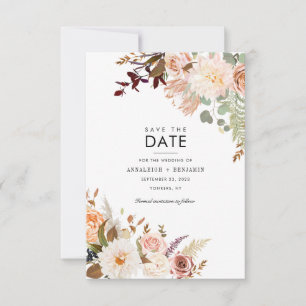 Reserve A Data Borgonha Floral Eucalyptus Greenery Pastel
