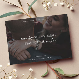 Reserve A Data Bradford Modern Photo e Typografia Wedes