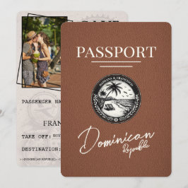Reserve A Data Brown Dominican Republic Passport Salvar Data