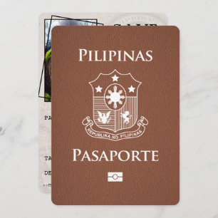 Reserve A Data Brown Filipinas Passaporte Salvar Data