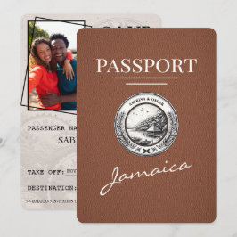 Reserve A Data Brown Jamaica Passport Salvar a data
