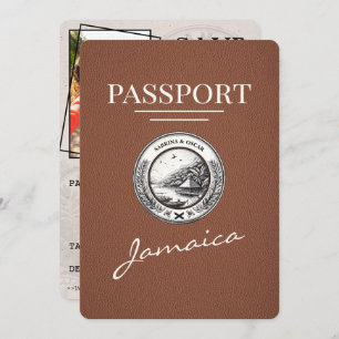 Reserve A Data Brown Jamaica Passport Salvar a data