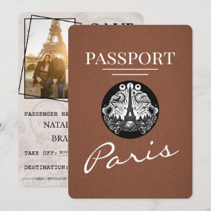 Reserve A Data Brown Paris Passport Salvar a Data