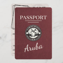 Reserve A Data Burgundy Aruba Passport Salvar Data