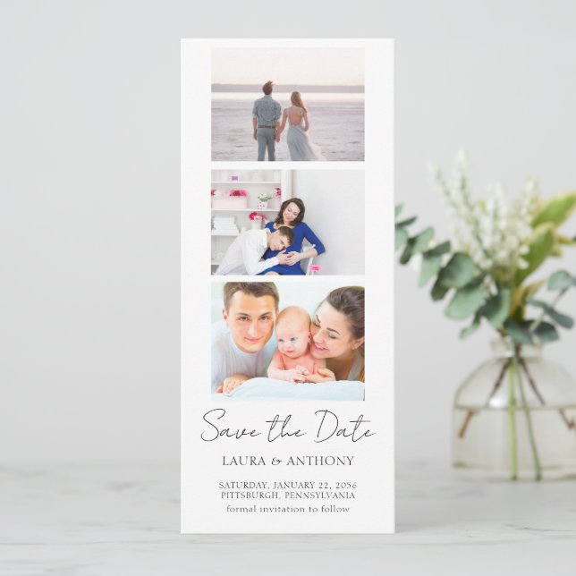 Reserve A Data Cabine de Fotos Faixa Fotográfica Casamento (Em pé/Frente)